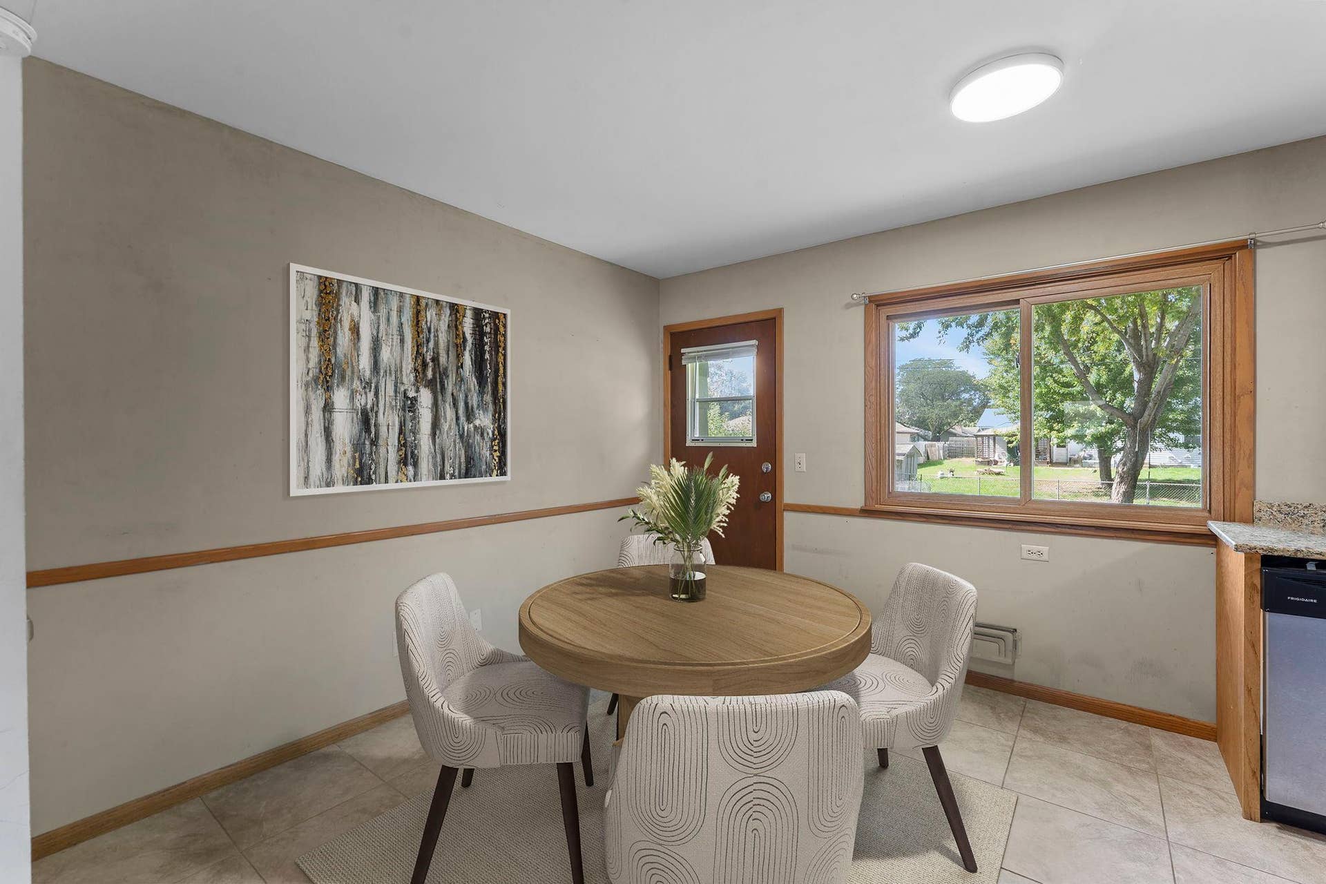 7001 Grimes Avenue N, Brooklyn Center, MN 55429 Eat In Kitchen Area Virtually Staged