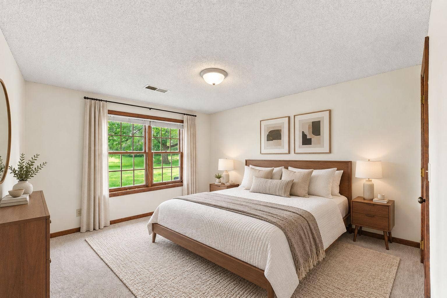 4254 Oakmede Lane, #87B, White Bear Lake, MN 55110 Primary Bedroom with Spectacular Wetland Wildlife & Water Views!