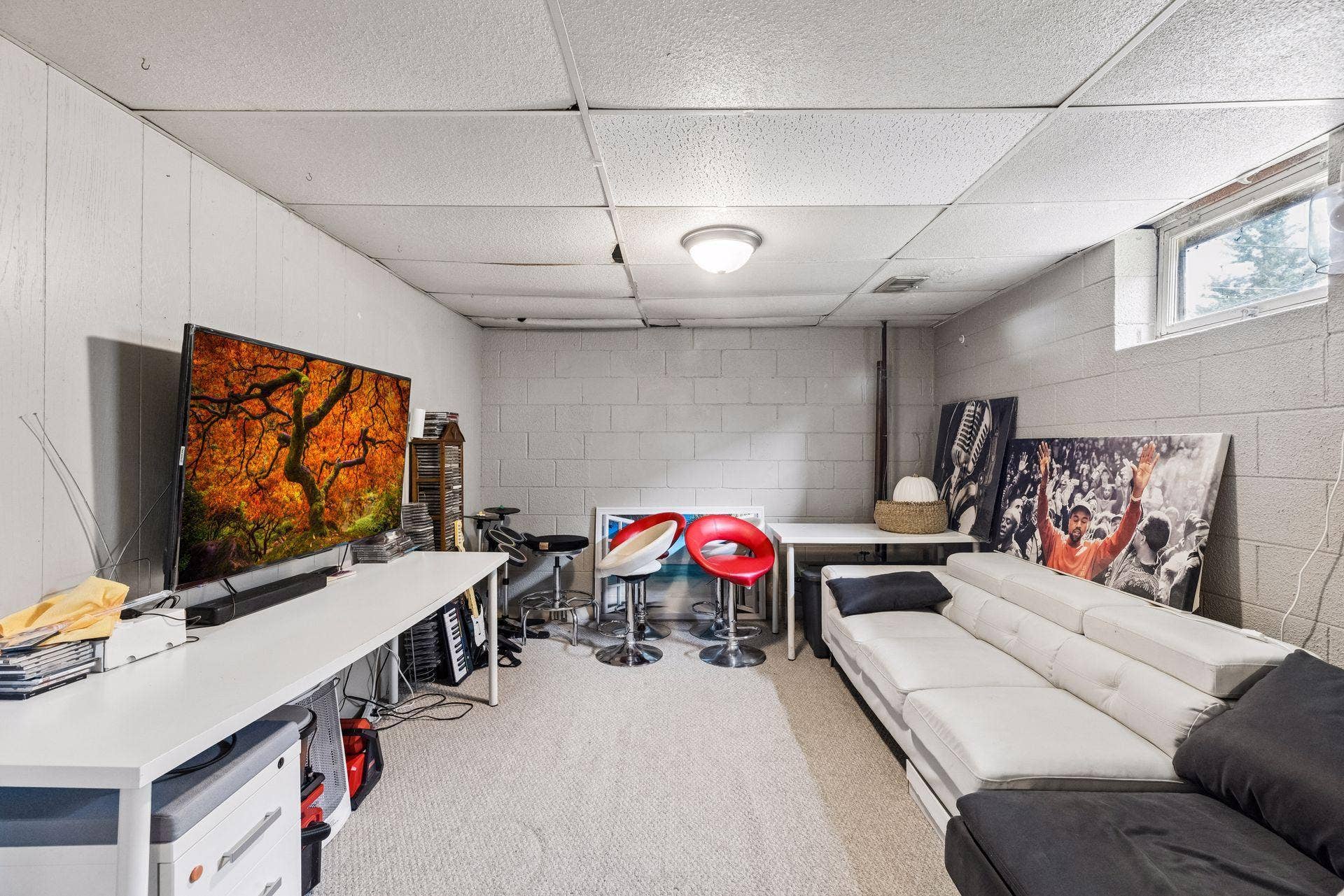 Lower Level Family Room - 2226 Beech Street E