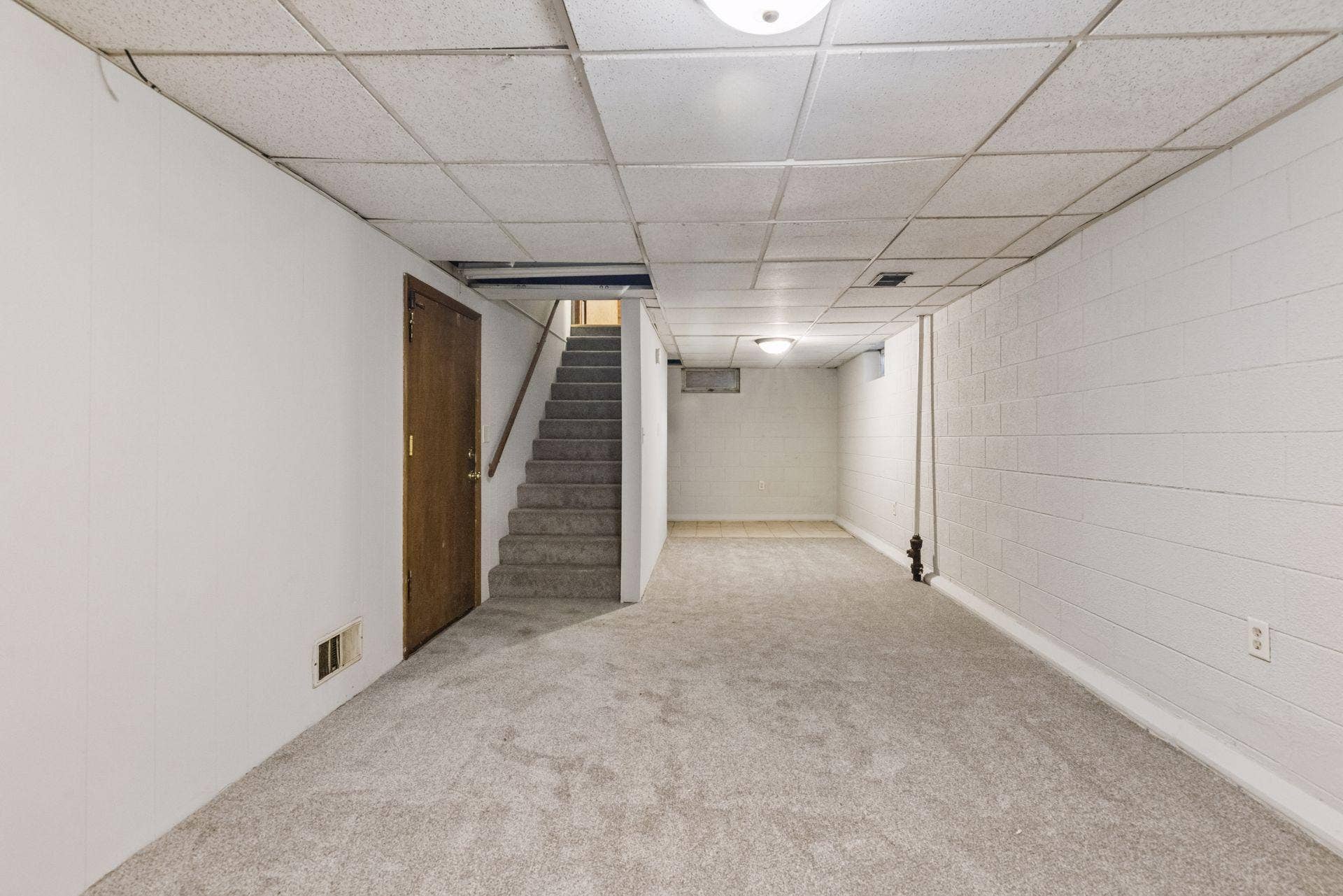 Lower Level Family Room & Office - 2222 Beech Street E