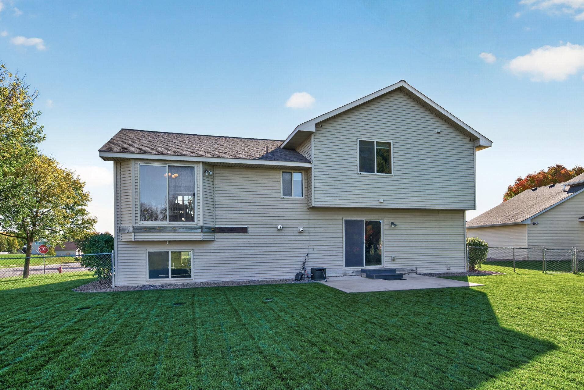 3765 Woodside Drive, Monticello, MN 55362 Expansive fully fenced backyard with a lush lawn and plenty of room to play, entertain, garden or simply relax outdoors.