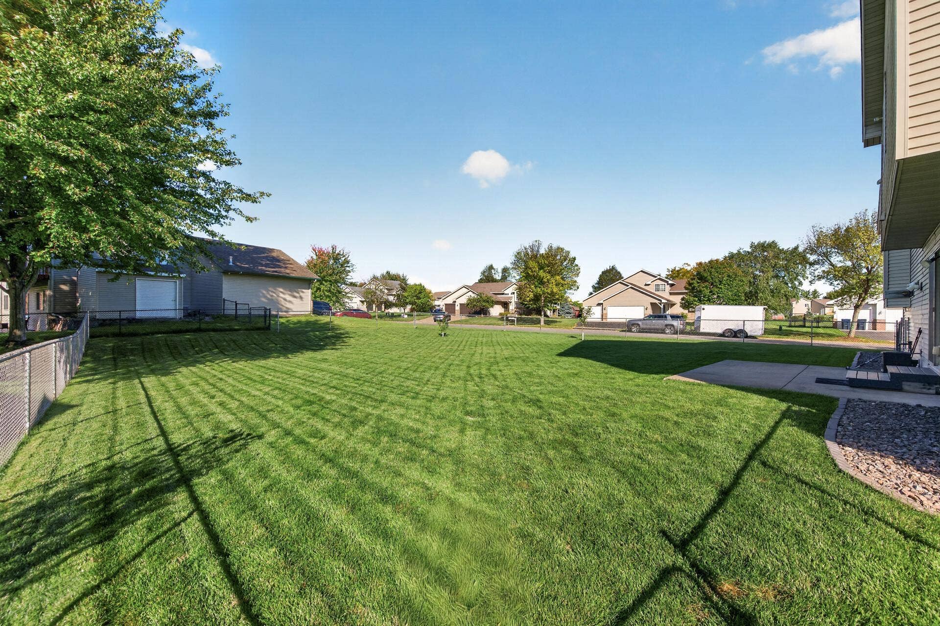 3765 Woodside Drive, Monticello, MN 55362 Massive backyard.