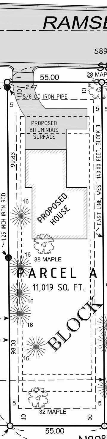 xxxx Ramsey Street W, Stillwater, MN 55038 Potential layout for new home