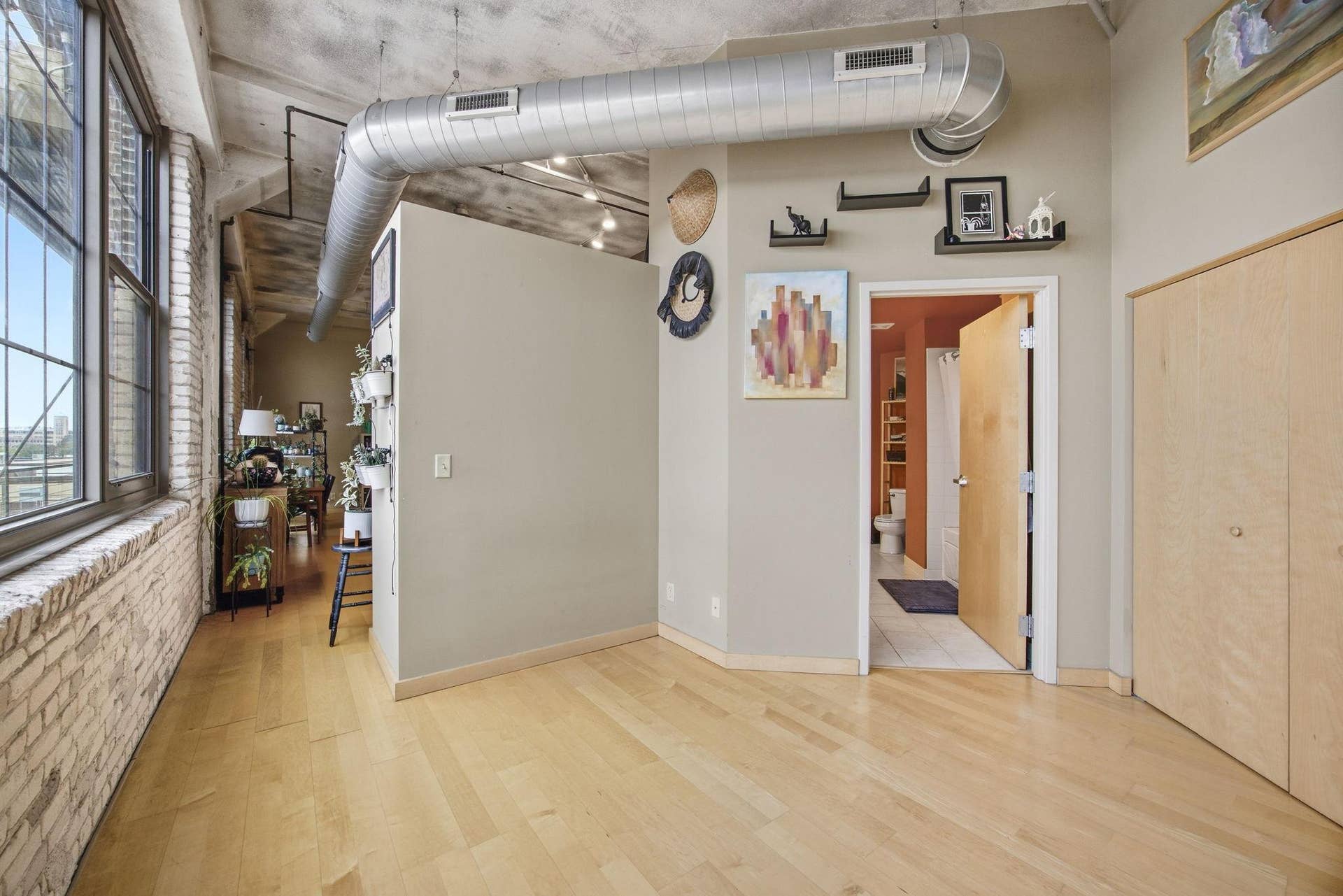 1901 E Hennepin Avenue, #303, 53, Minneapolis, MN 55413 Bedroom area and access to the bath/laundry