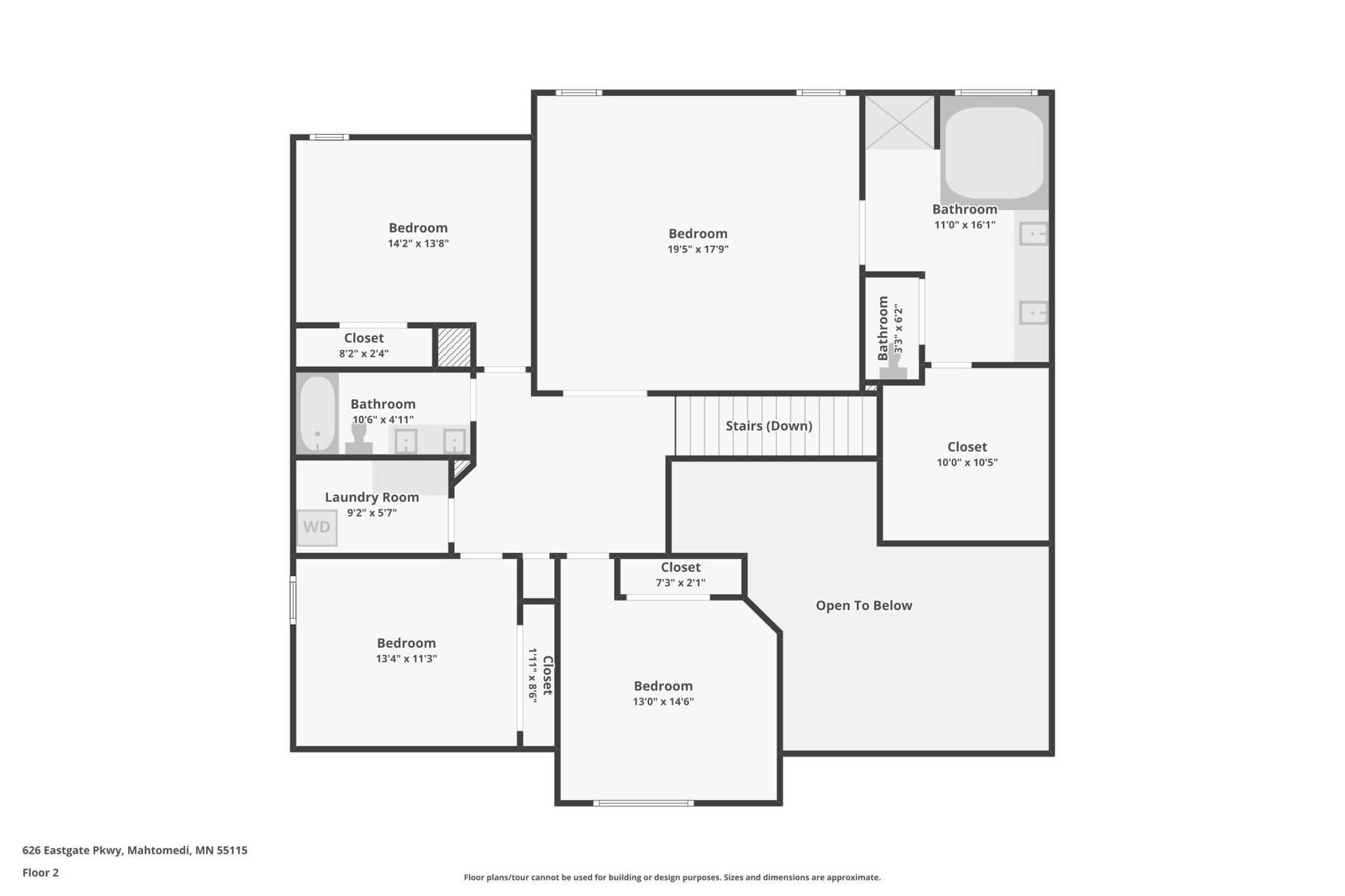 626 Eastgate Parkway, Mahtomedi, MN 55115 Upper Level