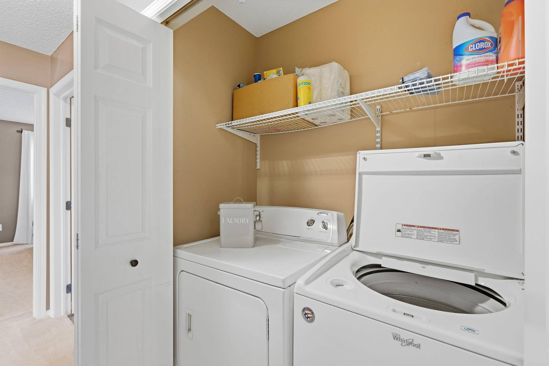 7695 Wedgewood Court N, Maple Grove, MN 55311 Laundry near bedrooms