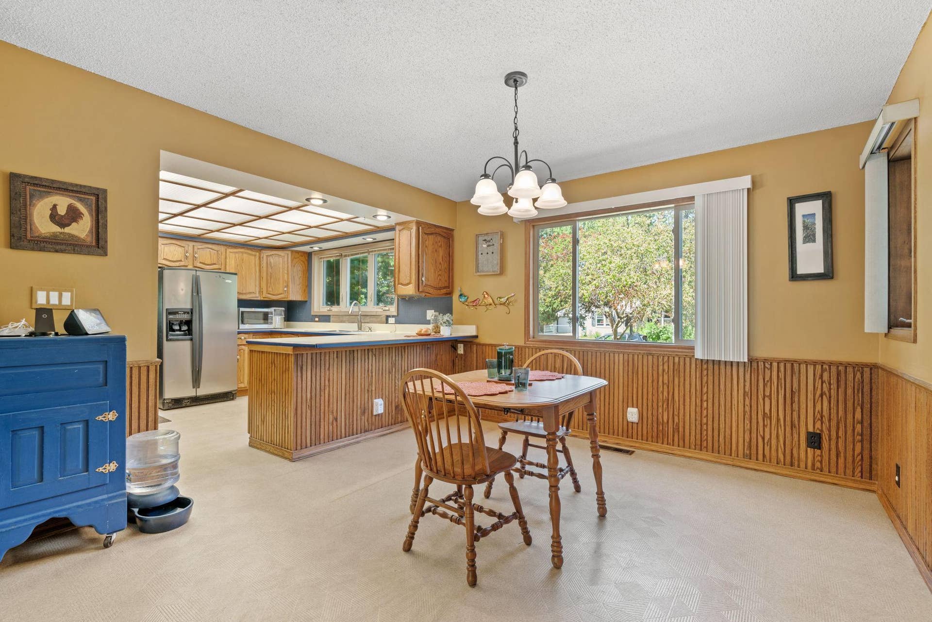 Open concept, because everyone is ALWAYS in the kitchen