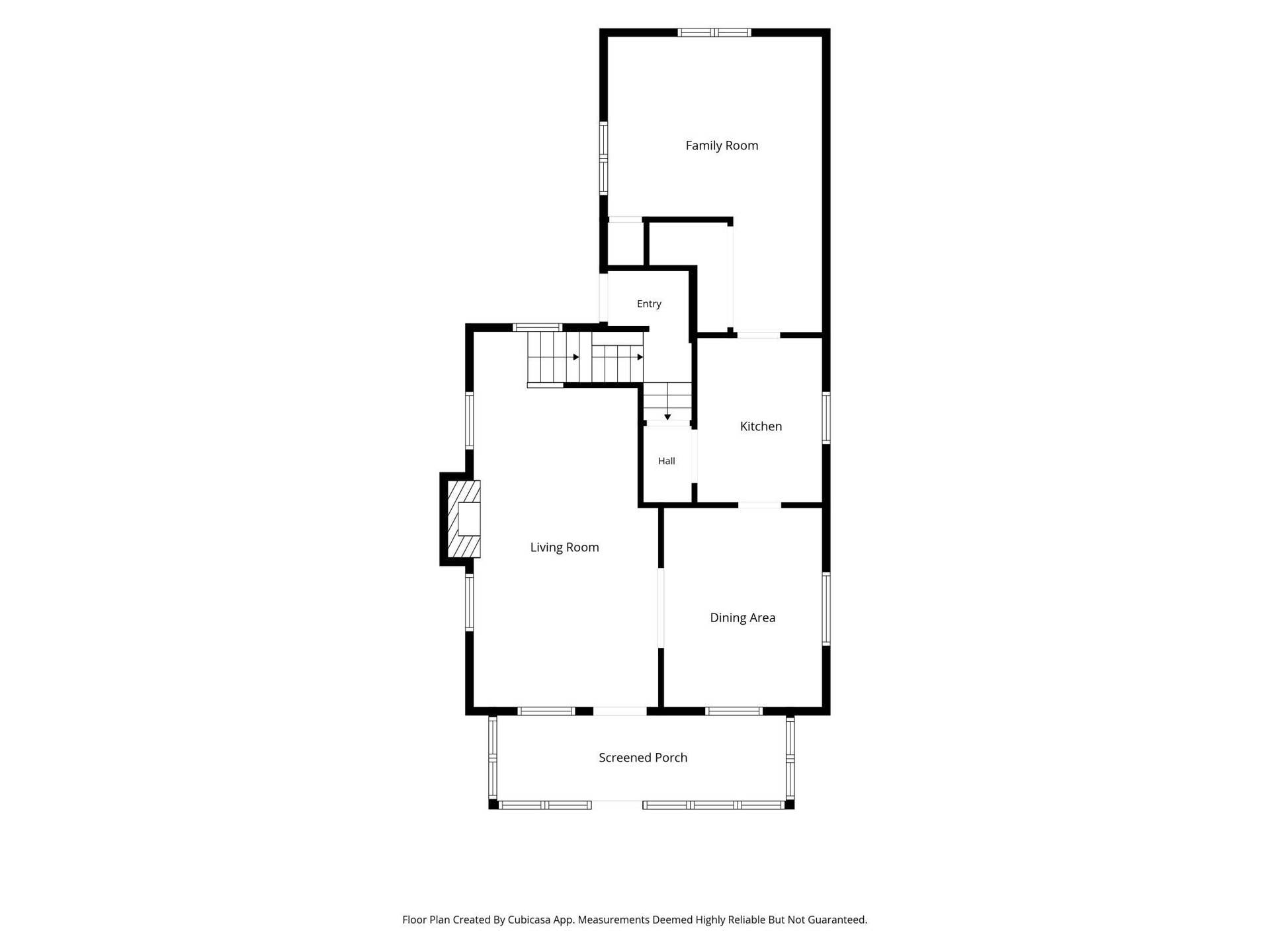 4414 42nd Avenue S, 32, Minneapolis, MN 55406 Main level floorplan.