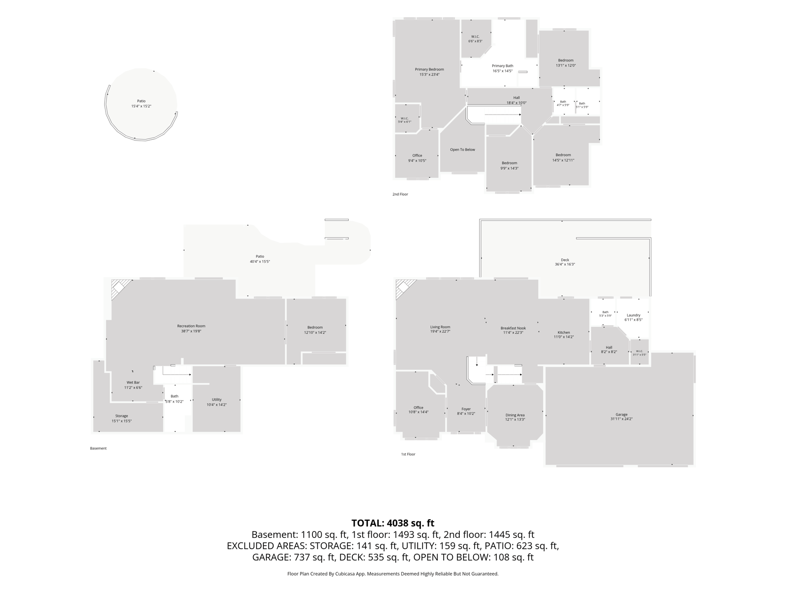10520 Pinnacle Way, Woodbury, MN 55129 Floorplans