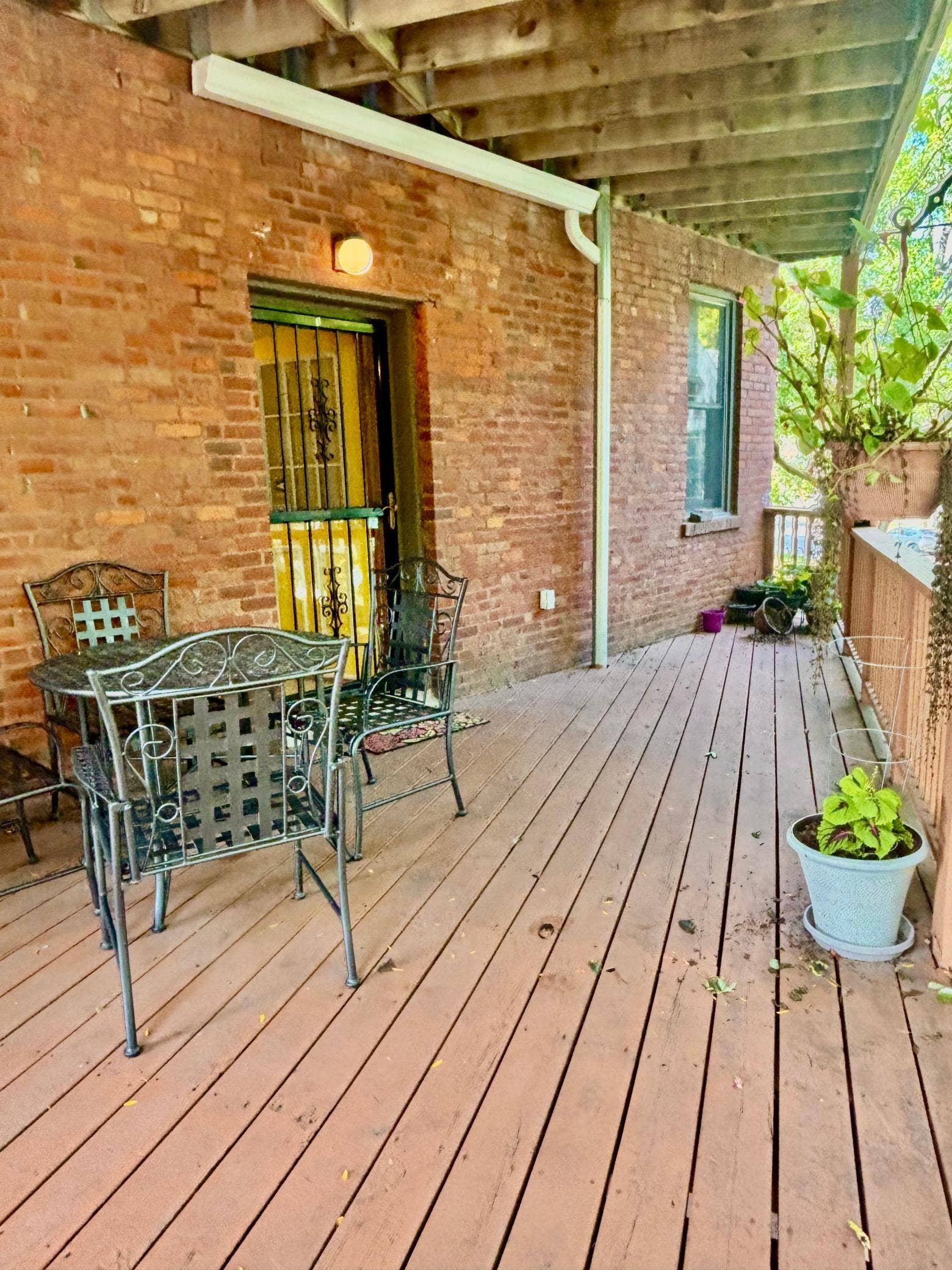 110 Saint Albans Street N, #3, 101, Saint Paul, MN 55104 Backdoor leads out to your own deck area!