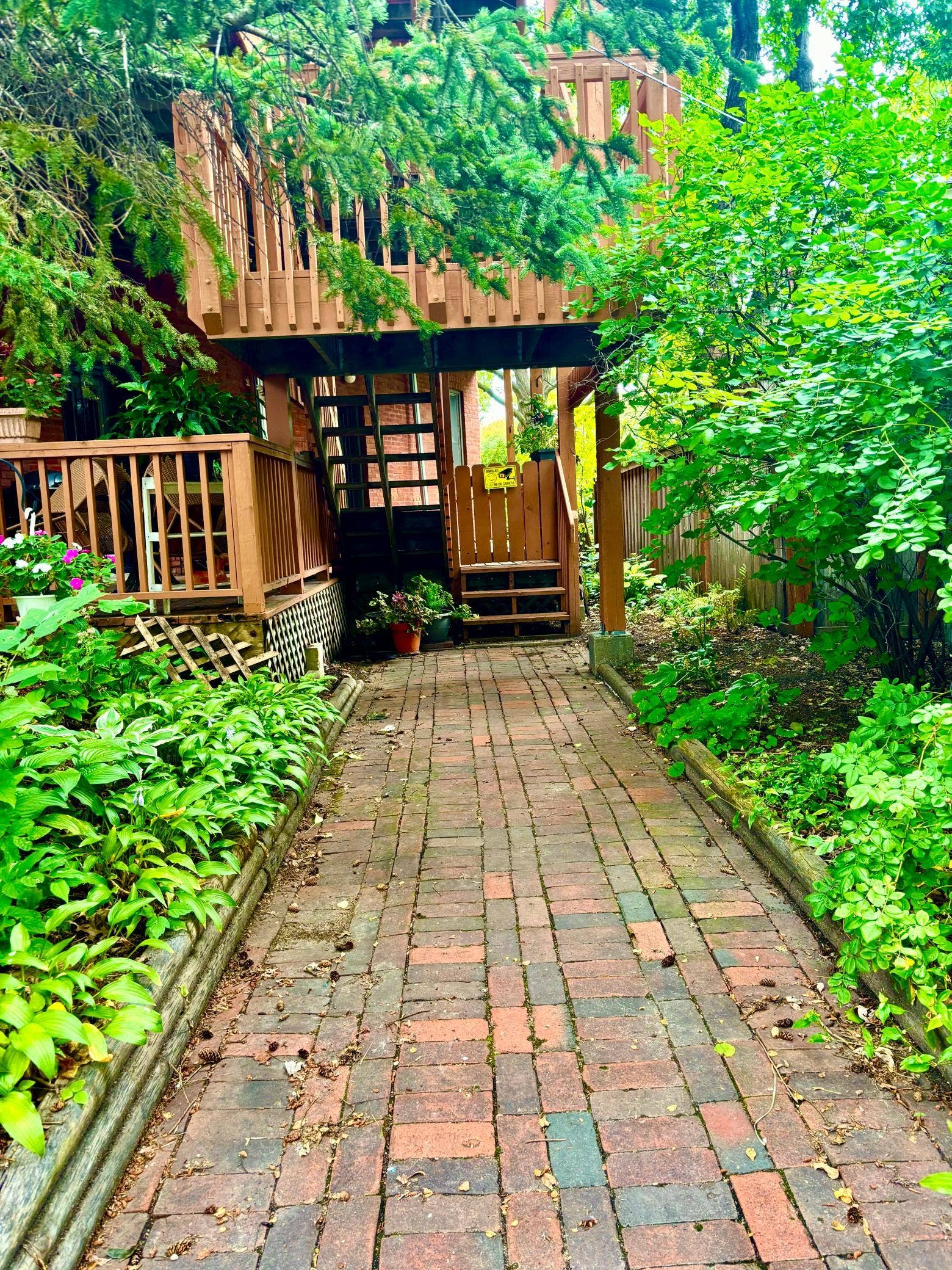110 Saint Albans Street N, #3, 101, Saint Paul, MN 55104 Lush greenery greets you if you use the back entrance