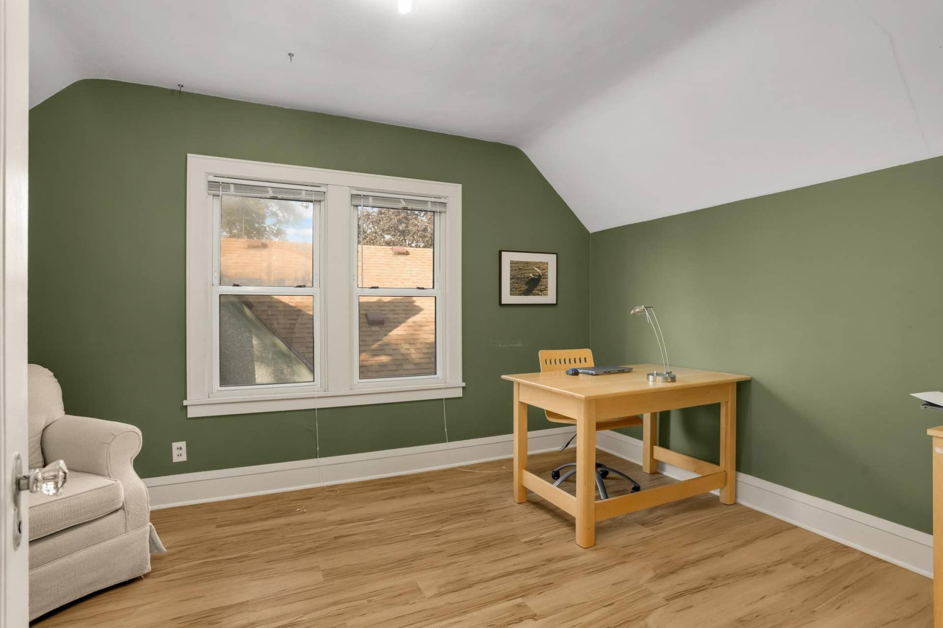 Spacious 3rd bedroom on the upper level