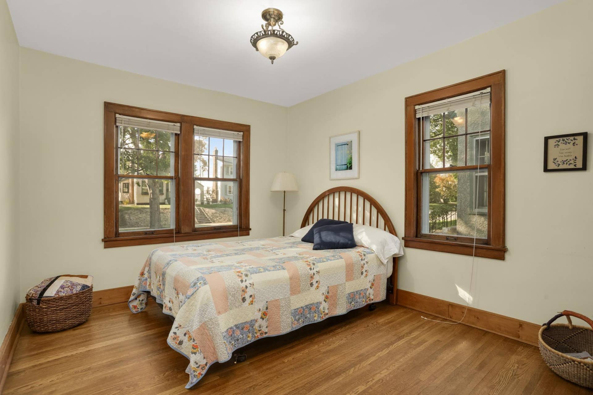 Spacious main floor bedroom