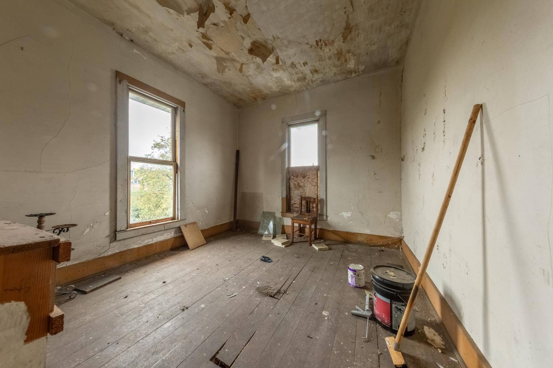 Third floor has potential!