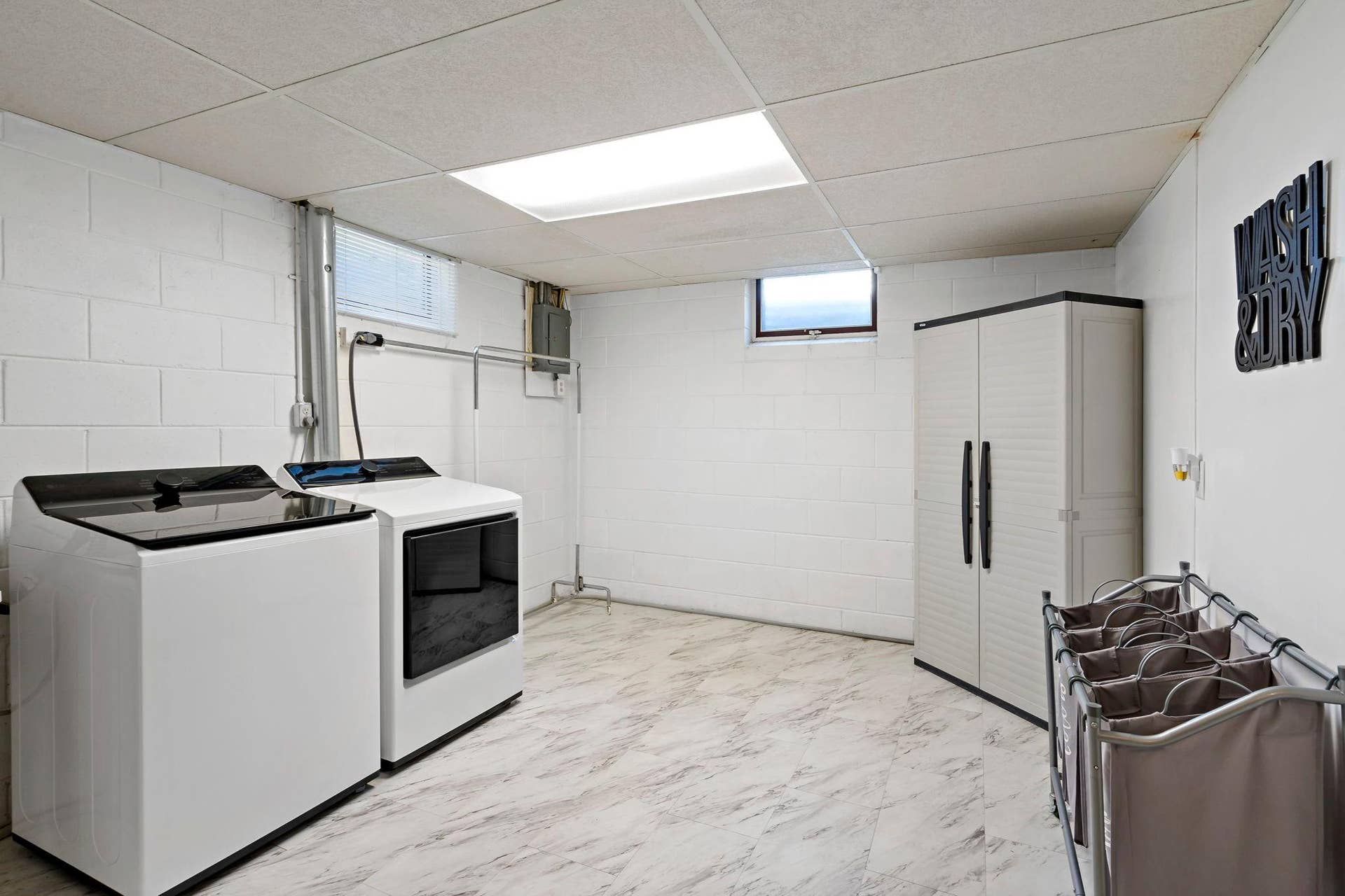 Lower Level Laundry Room