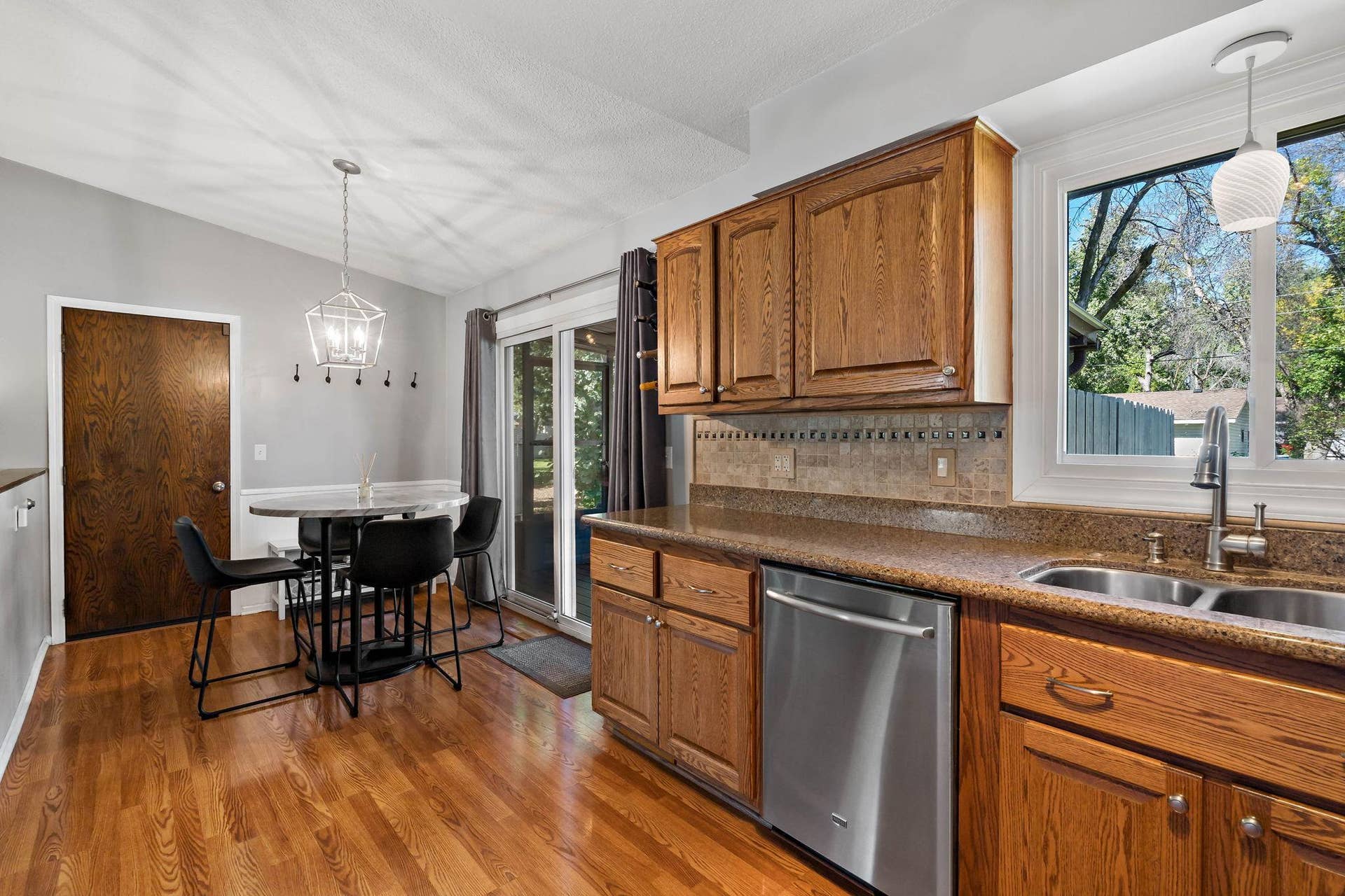 View of Dining Area from Kitchen