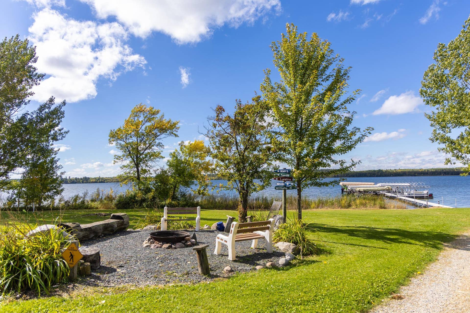 9806 Green Acres Court NE, #13, Bemidji, MN 56601 Shared Amenities - Fire Pit Area.jpg