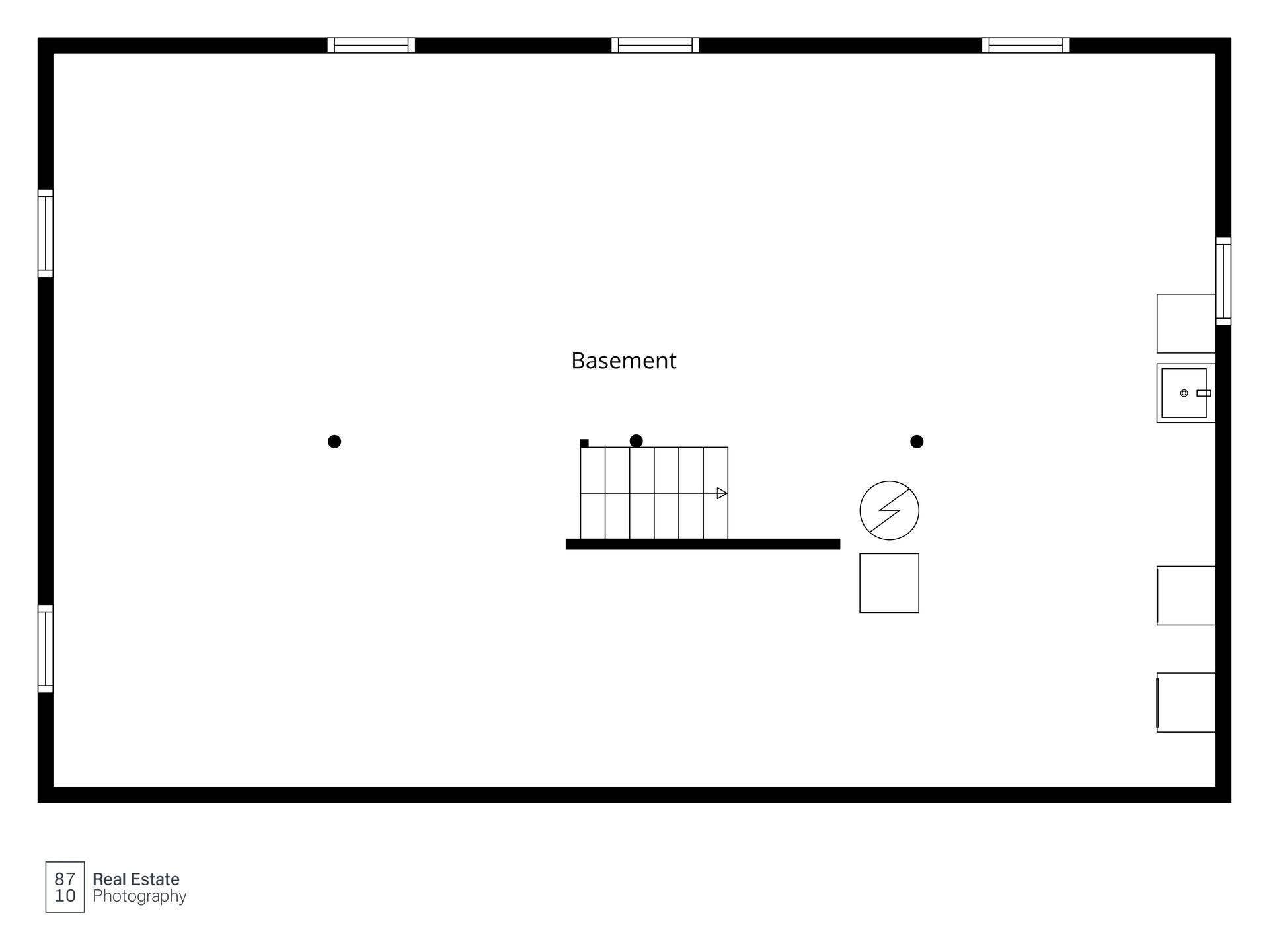 10307 Nicollet Avenue S, Bloomington, MN 55420 basement layout - 6'10" ceiling height