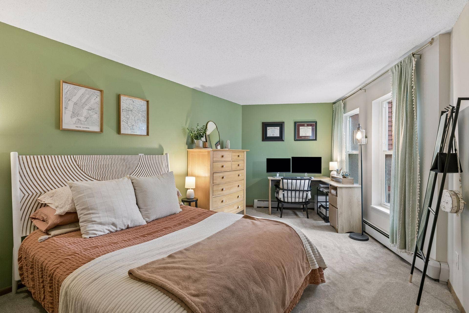 720 3rd Avenue NE, #120, 71, Minneapolis, MN 55413 Your bedroom is ample enough for a home office.