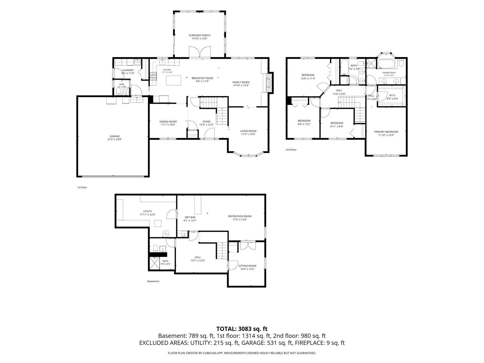 Whole House Floorplan
