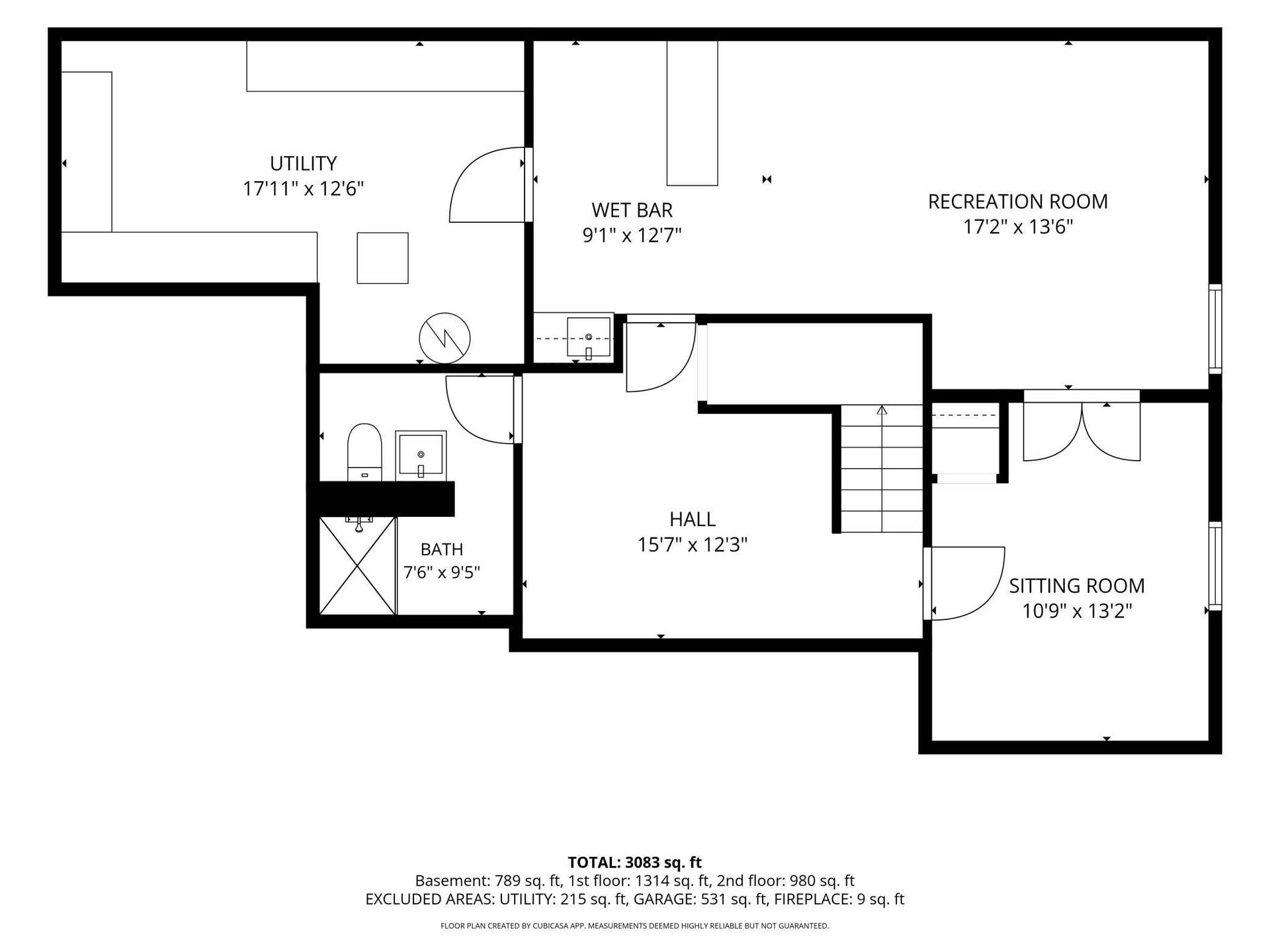 Lower Level Floorplan