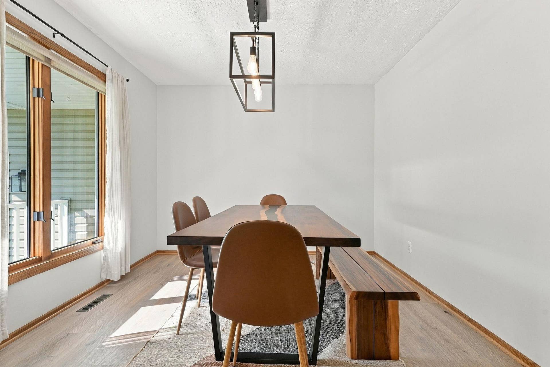 The formal dining room