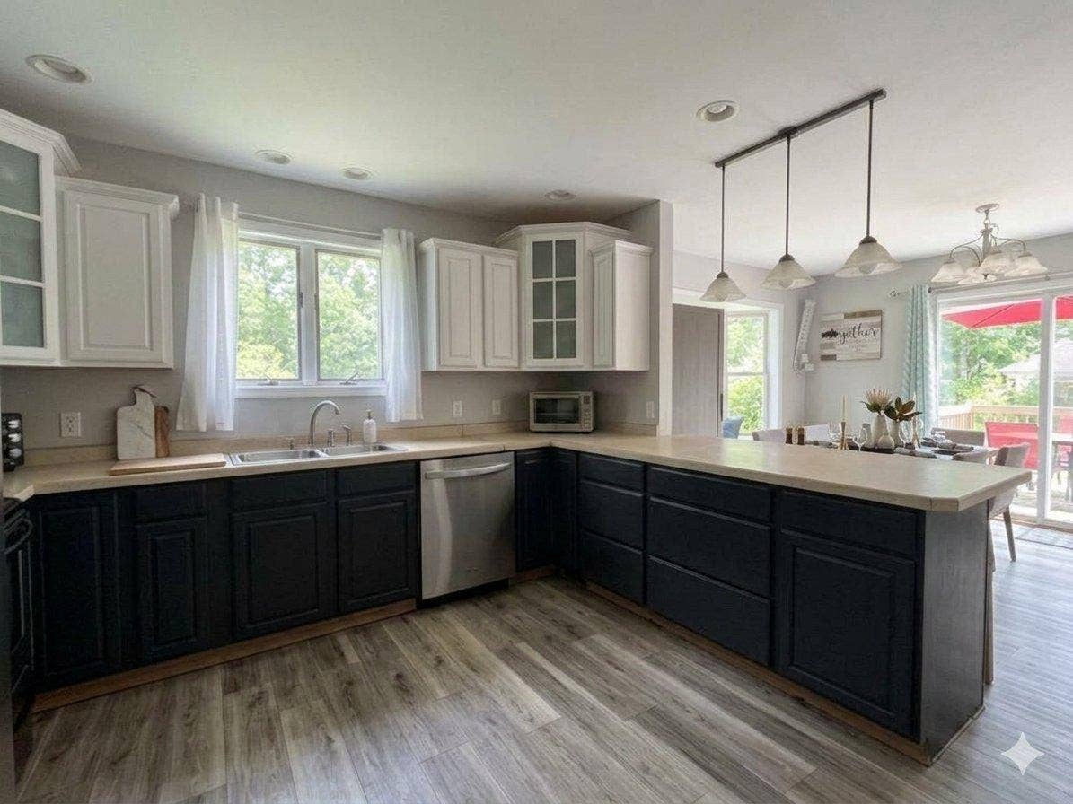 4520 Cherry Lane NE, Bemidji, MN 56601 Kitchen w/Breakfast Bar