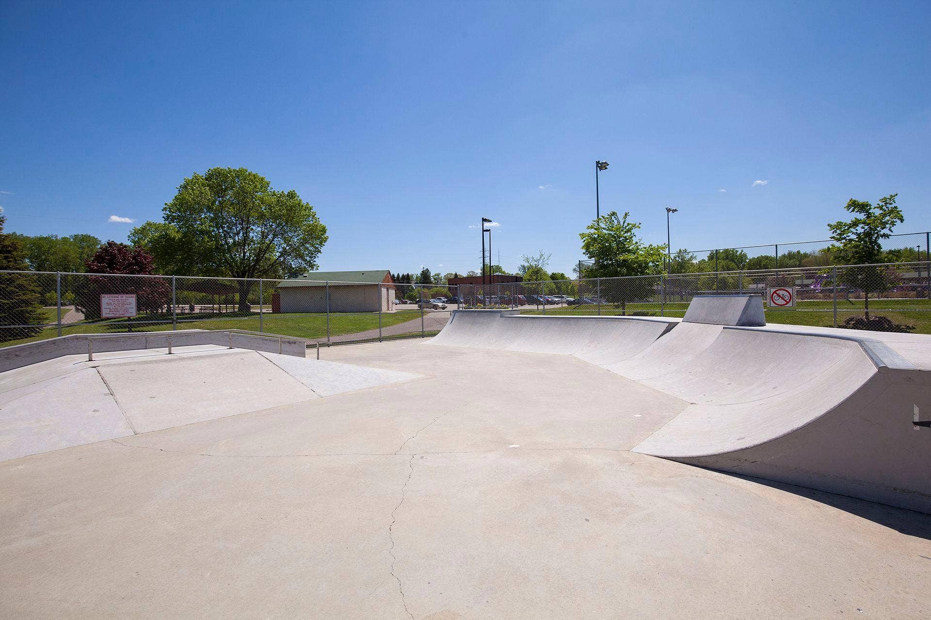 7638 13th Street N, Oakdale, MN 55128 Richard Walton Parks skate park adds another option for outdoor fun, with ramps and rails within about a mile of home.