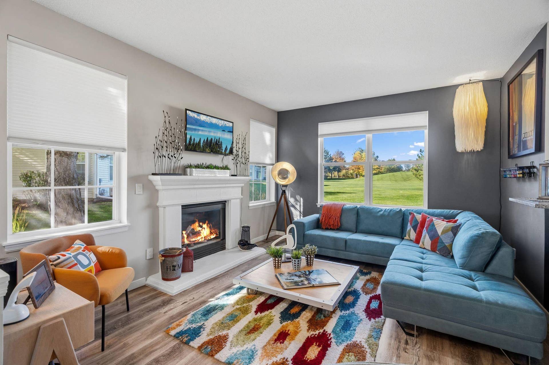 8967 Comstock Lane N, Maple Grove, MN 55311 Check out the view from the west-facing living room window.
