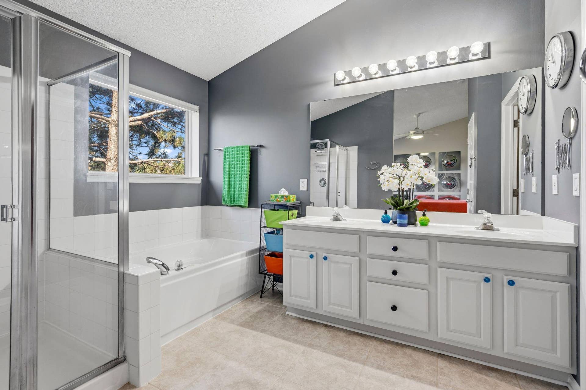 8967 Comstock Lane N, Maple Grove, MN 55311 Lots of light through the strategically placed window. Vaulted ceiling.