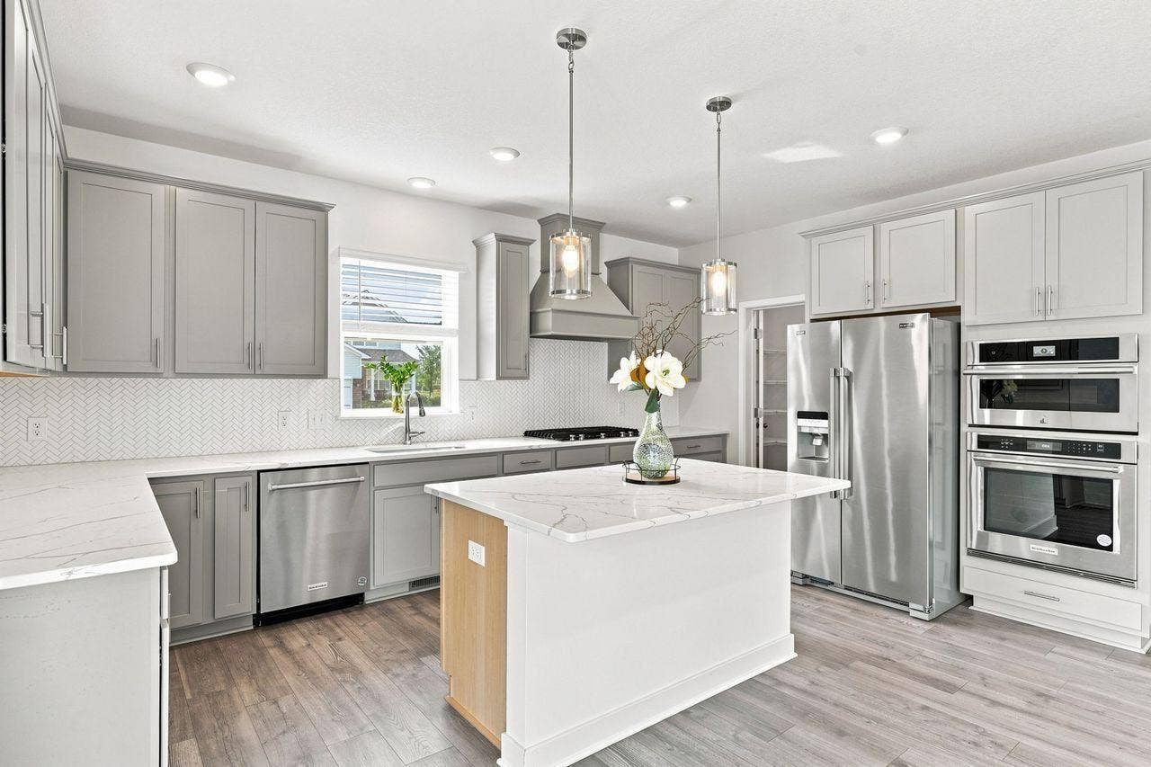 16197 Europa Avenue N, Hugo, MN 55038 Premium kitchen upgrades and built in stainless steel microwave and oven