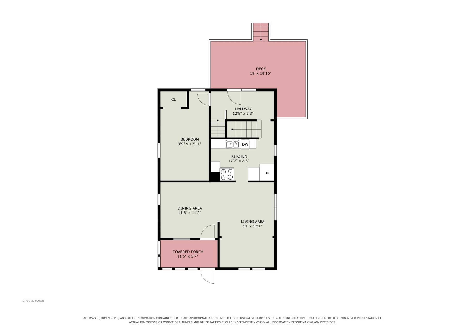 3905 Cedar Avenue S, 73, Minneapolis, MN 55407 Main Level Floor Plan