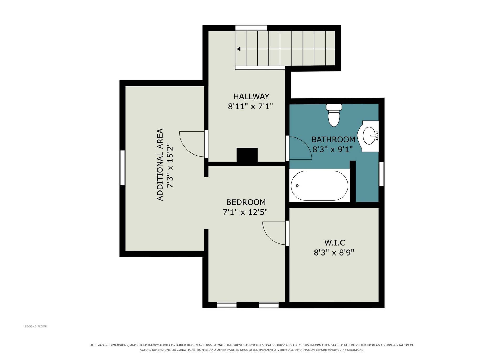 3905 Cedar Avenue S, 73, Minneapolis, MN 55407 Upper Level Floor Plan