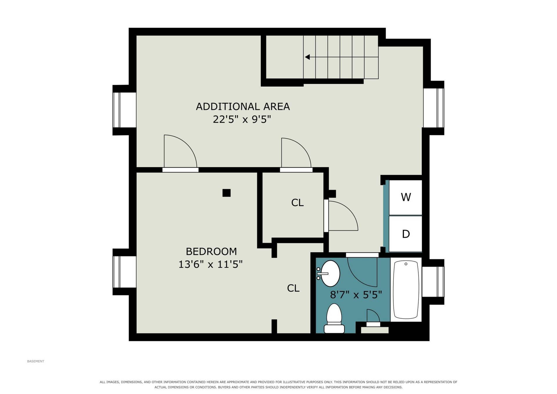 3905 Cedar Avenue S, 73, Minneapolis, MN 55407 Basement Floor Plan