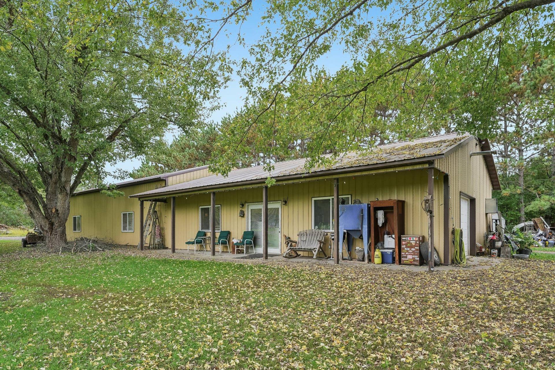 1252 Rolling Hills Trail, Hudson, WI 54016 Patio door and covered patio facing the home and backyard
