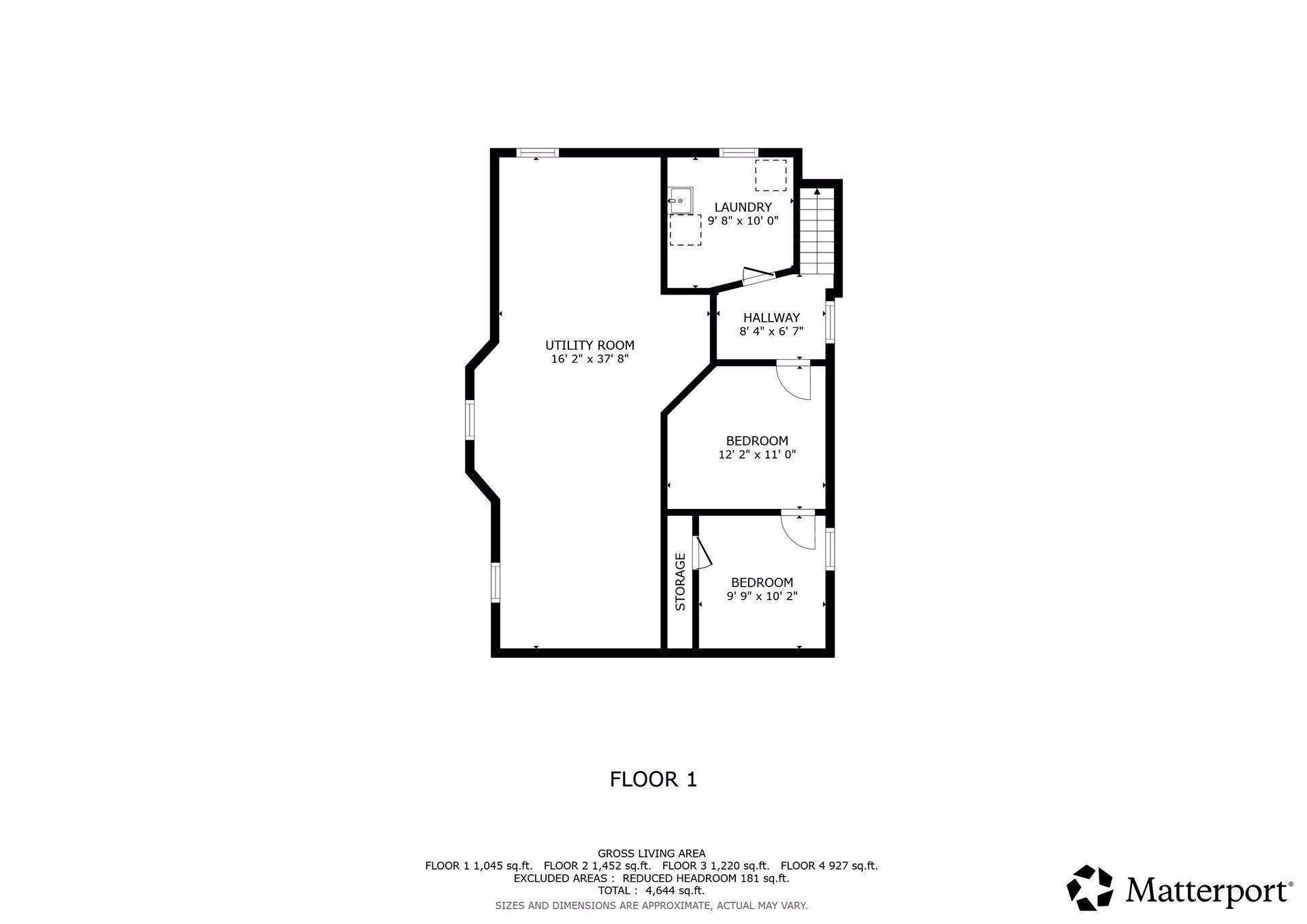3212 Park Avenue, 11, Minneapolis, MN 55407 Basement Floor Plan