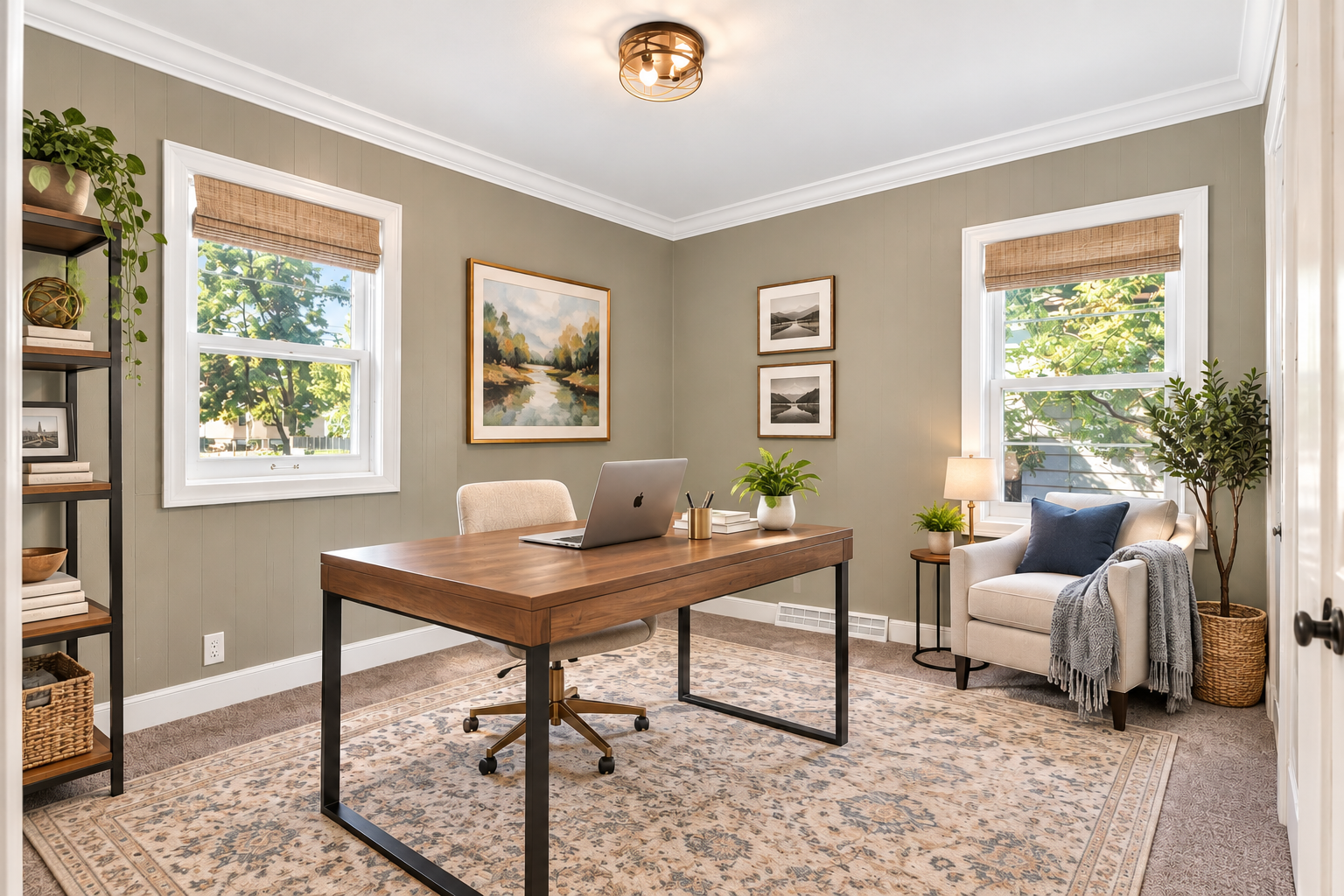 Virtually Staged Bedroom 2