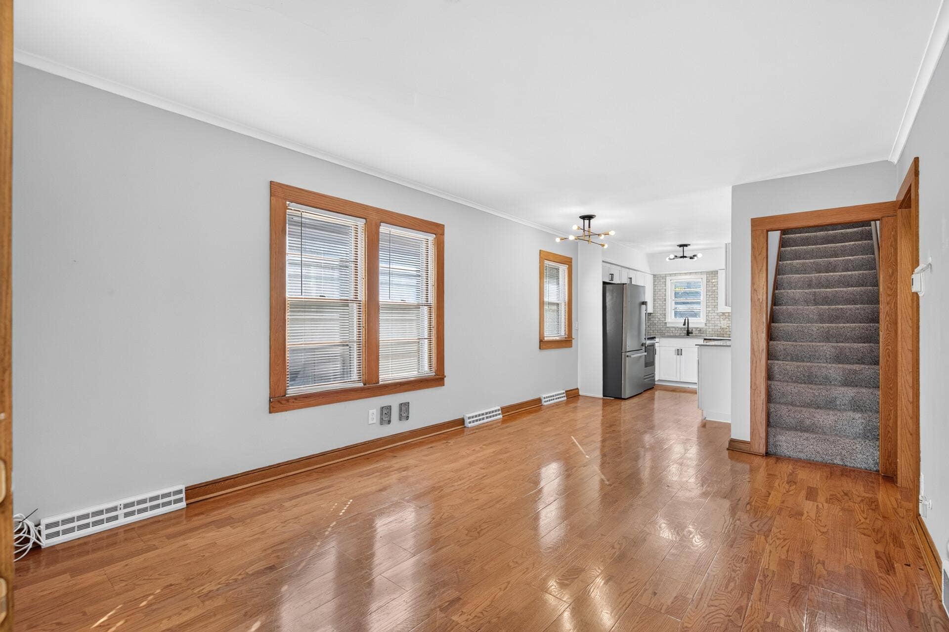 Open Living-Dining-Kitchen