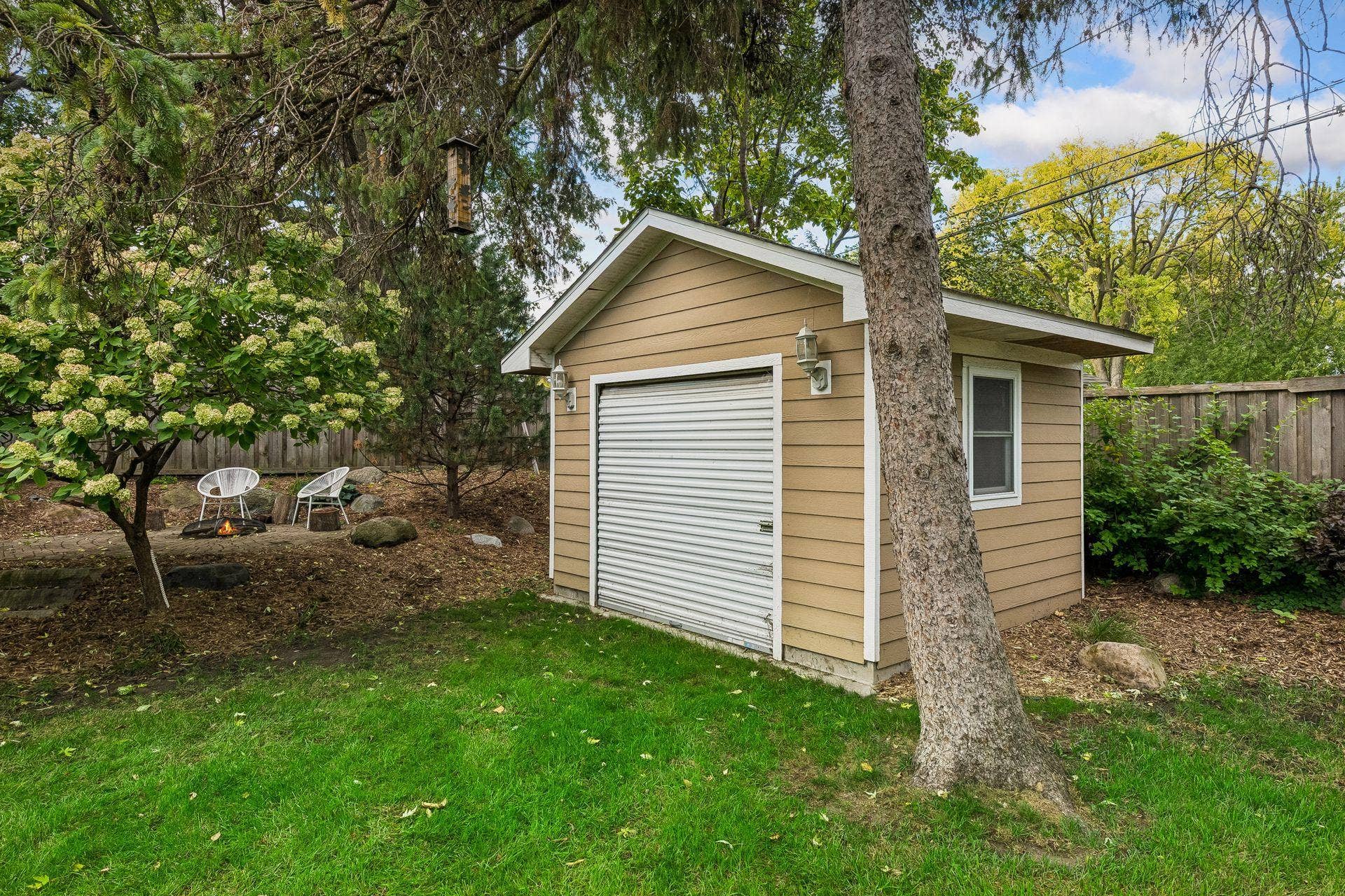 Shed for additional storage