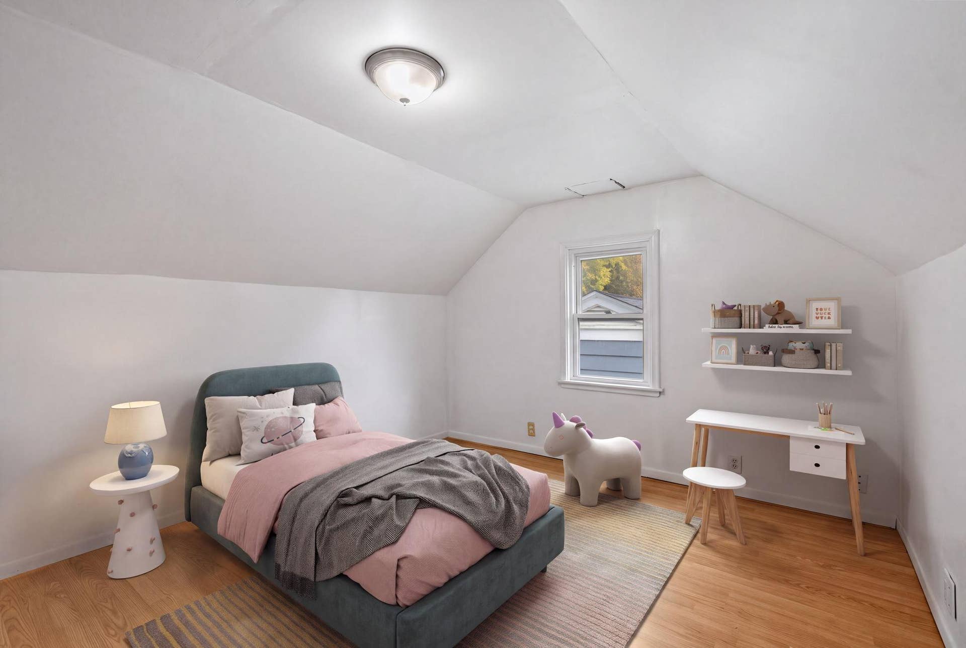 906 Sherwood Avenue, 98, Saint Paul, MN 55106 Larger Upper Level Bedroom Virtually Staged