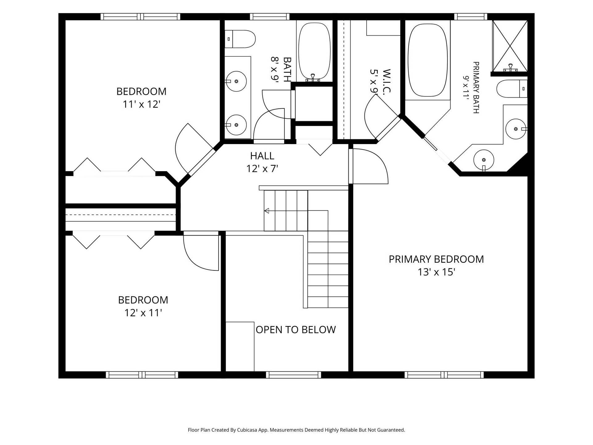 3402 Fairfax Lane, Woodbury, MN 55129 Second Level Floor Plan