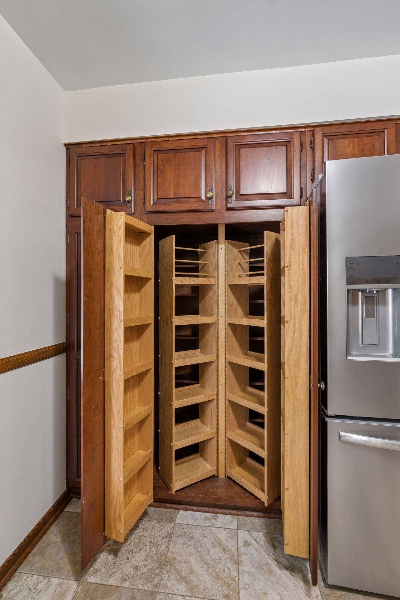 Amazing pantry storage!