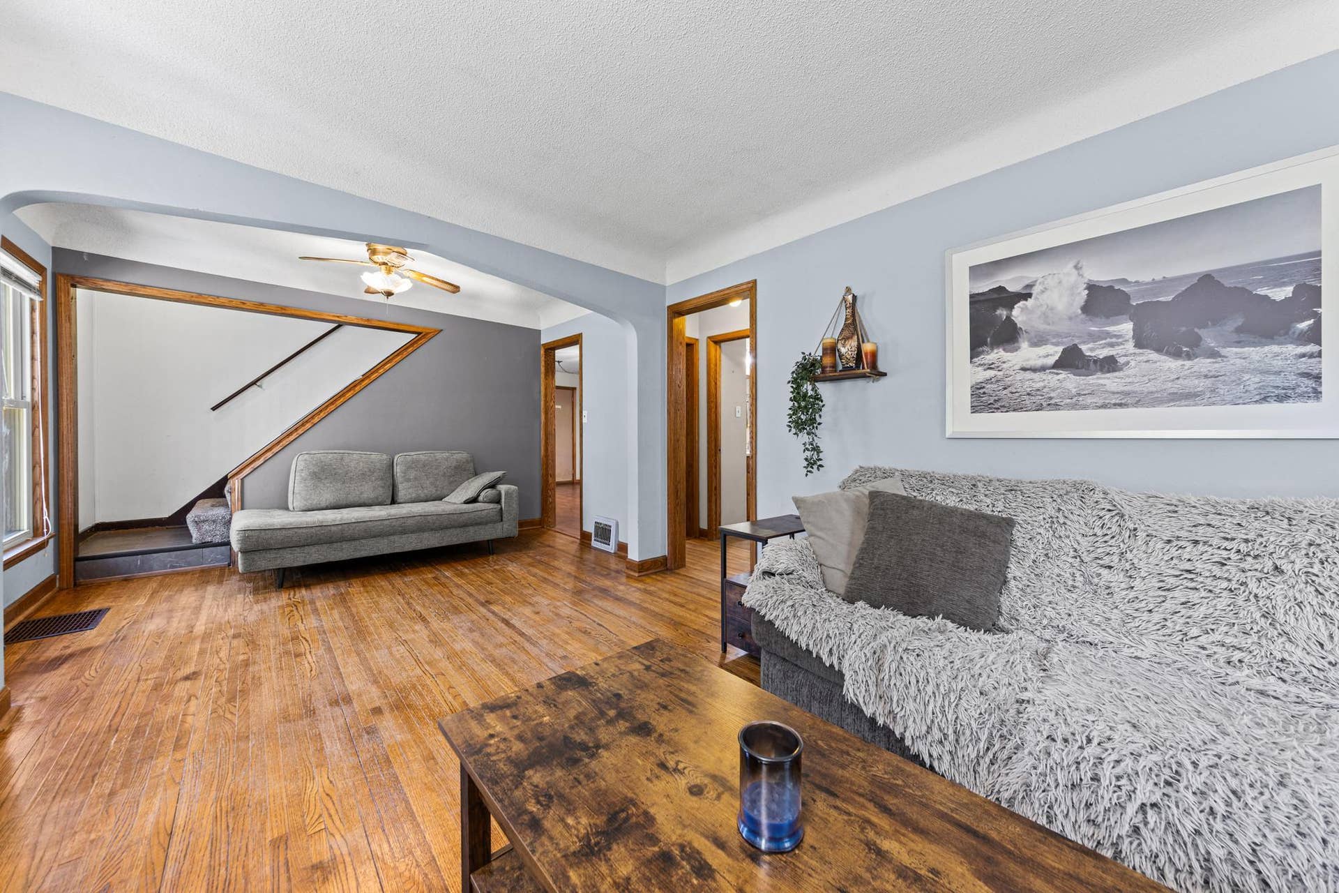 Floor plan flows well