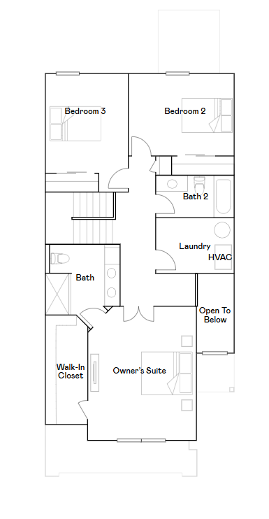 4004 Hayward Avenue N, Oakdale, MN 55128 St Clair upper level floorplan.