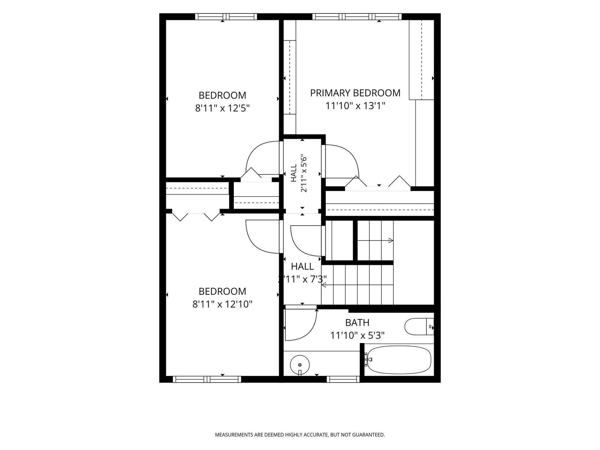 214 Windsor Court, New Brighton, MN 55112 Upper Level Floorplan