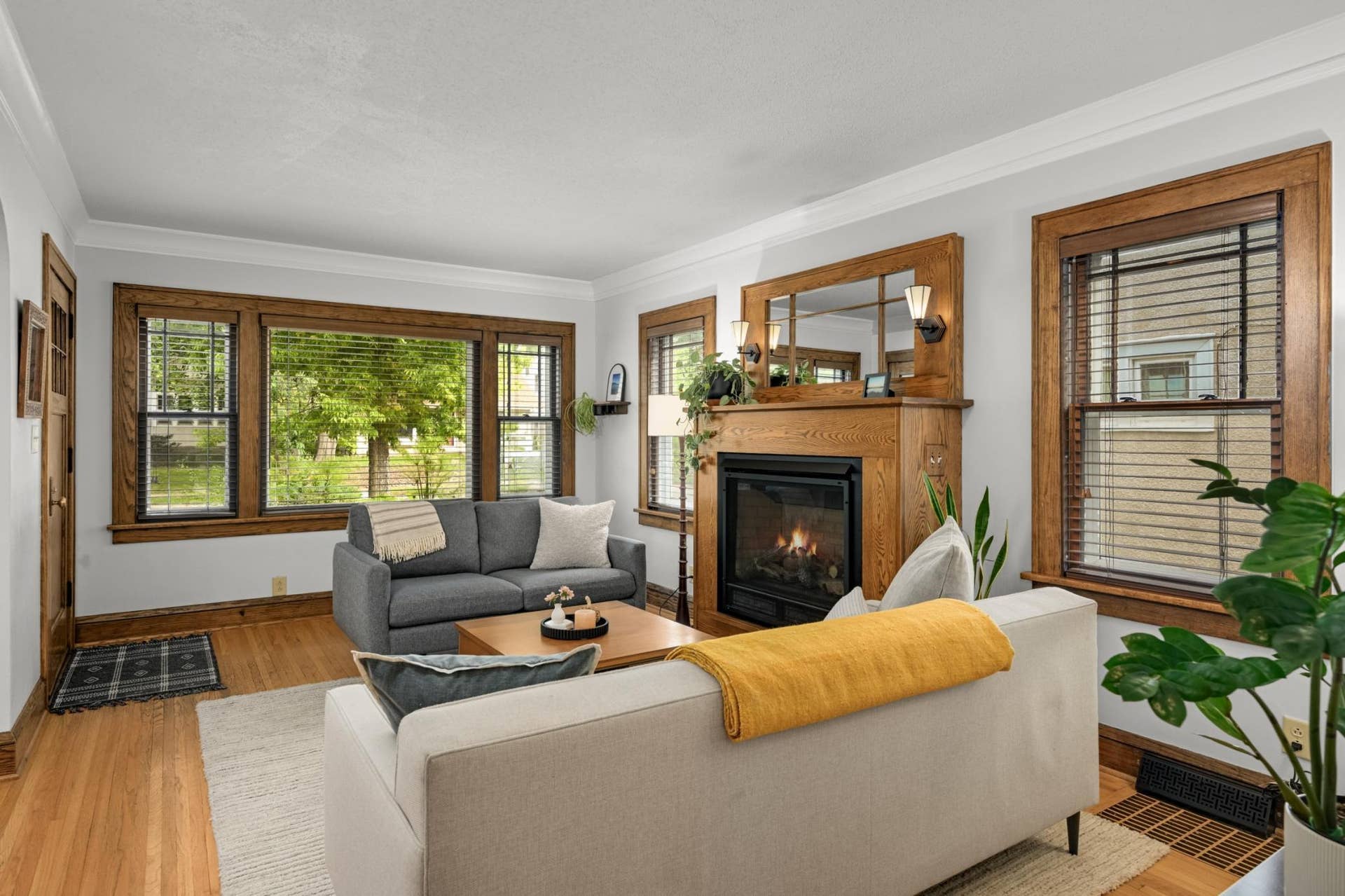 4036 20th Avenue S, 73, Minneapolis, MN 55407 The living room gets great light through large windows