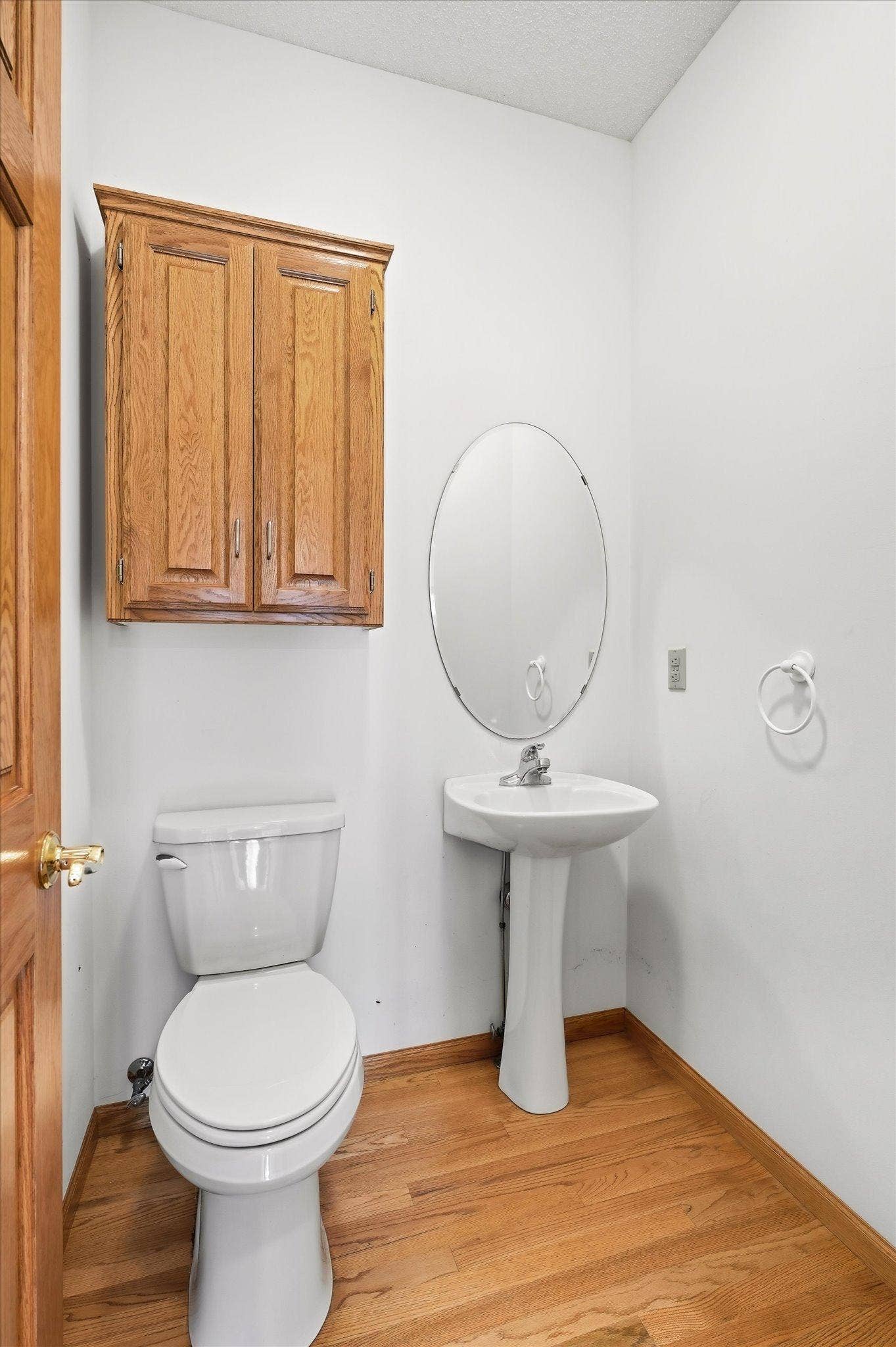 Convenient half bath on the main level!
