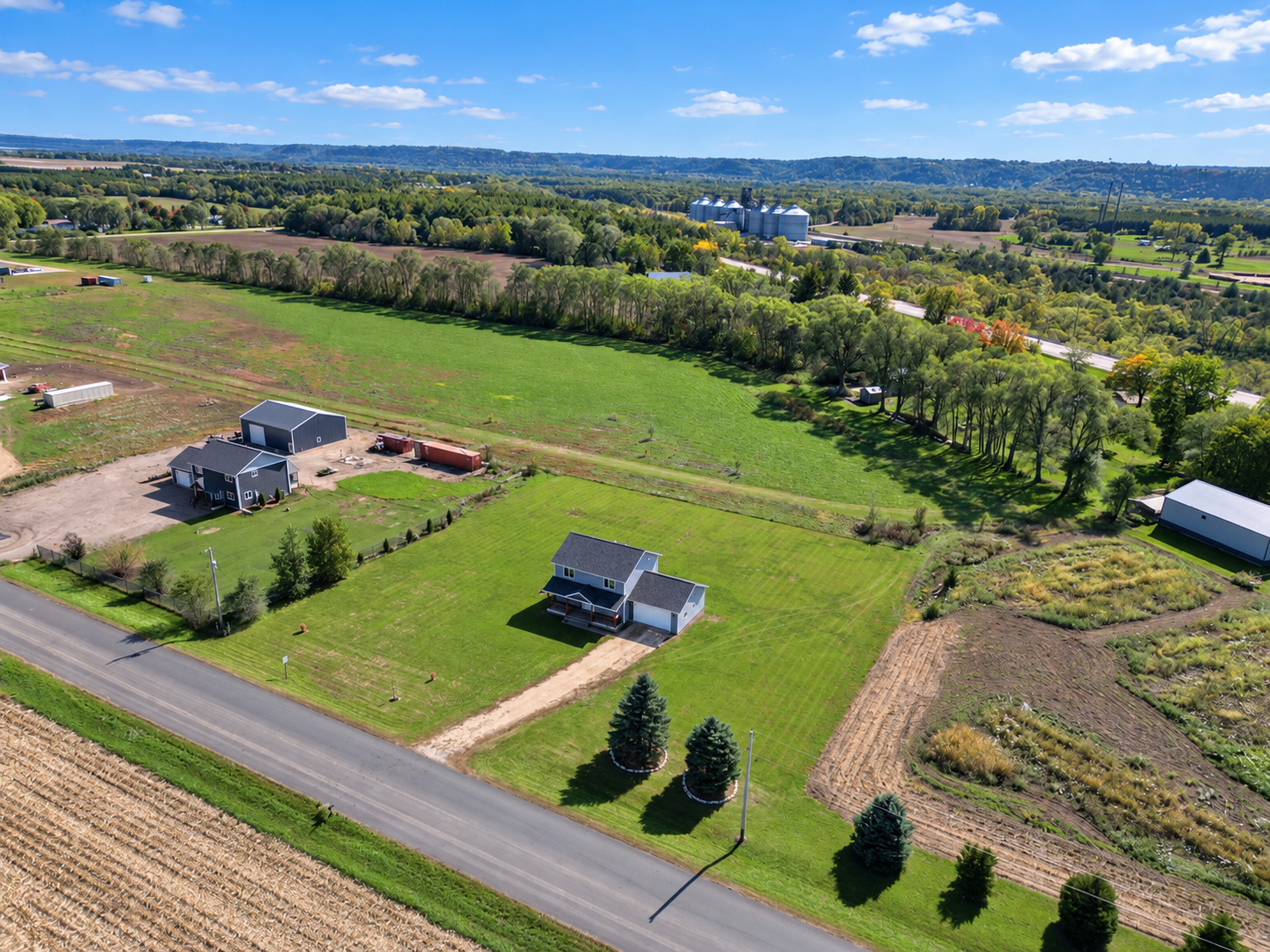 W7823 170th Avenue, Hager City, WI 54014 W7823 170th Ave - Drone 2.png