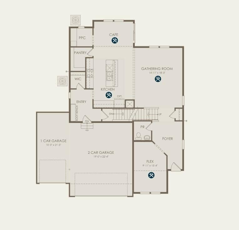 4621 Island Park Drive, Woodbury, MN 55129 Dakota Floor Plan Main Level