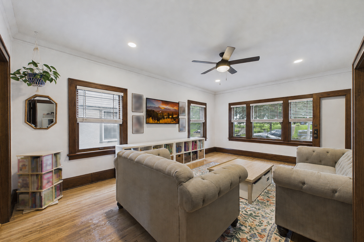 5115 Bloomington Avenue, 29, Minneapolis, MN 55417 This view shows all the windows and beautiful woodwork.